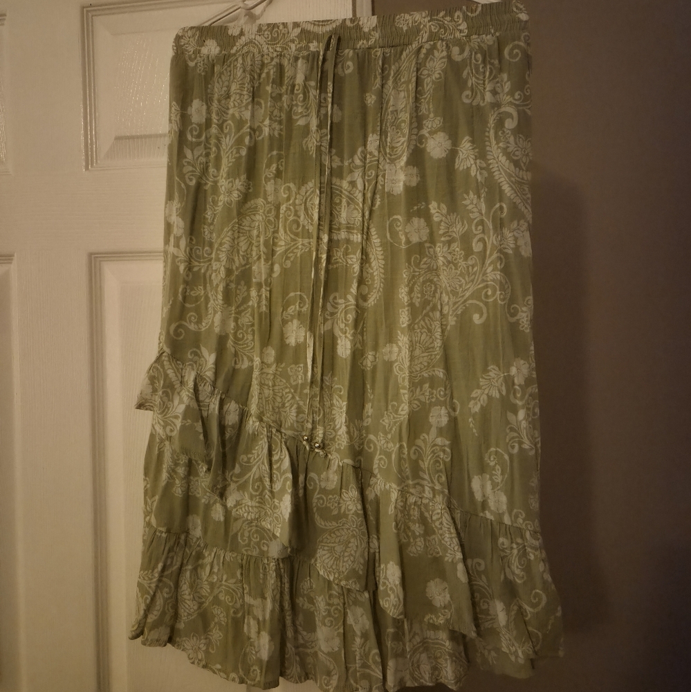 Mlle Gabrielle Green Skirt